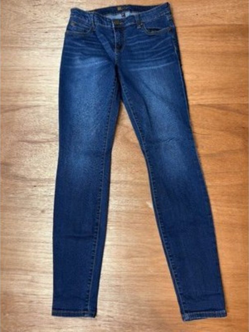 Kut from the Kloth Dark Wash Mid Rise Skinny Jeans Size 8